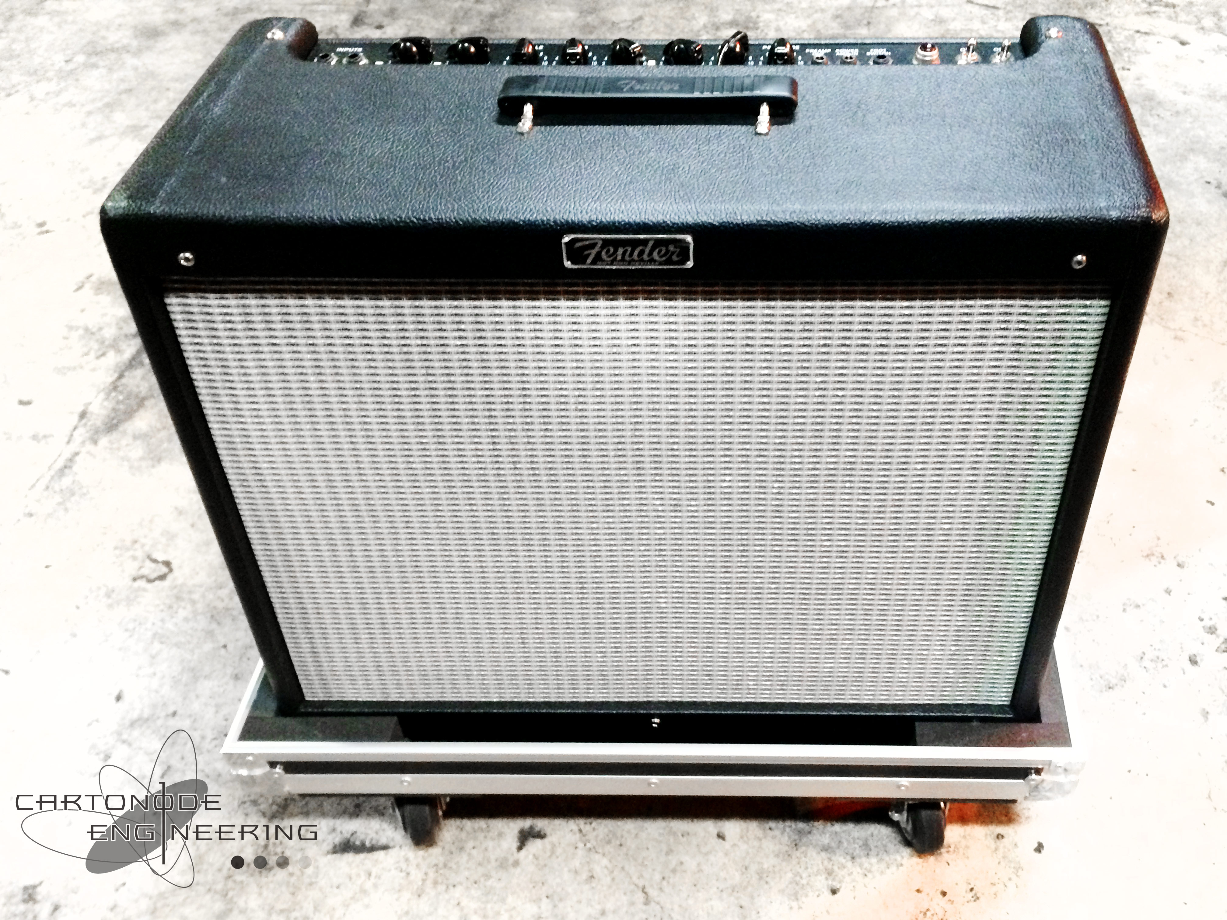 FENDER HOT ROD DEVILLE 212 III コンボアンプ 専用ハードケース 