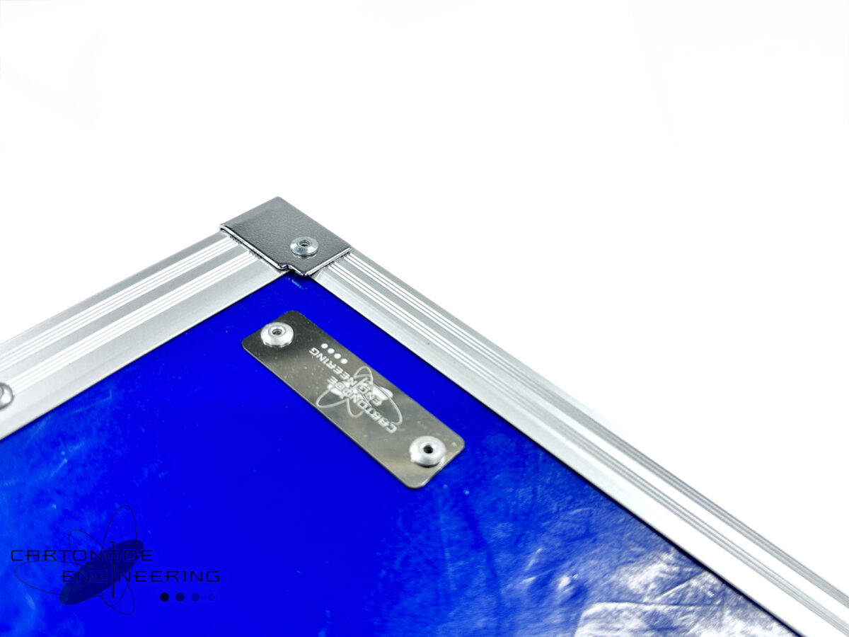 ハーフサイズ 1Uラック フライトケース 蓋なし デスクトップ用 オーダーハードケース FLIGHTCASE ユニットラックケース I/Oケース