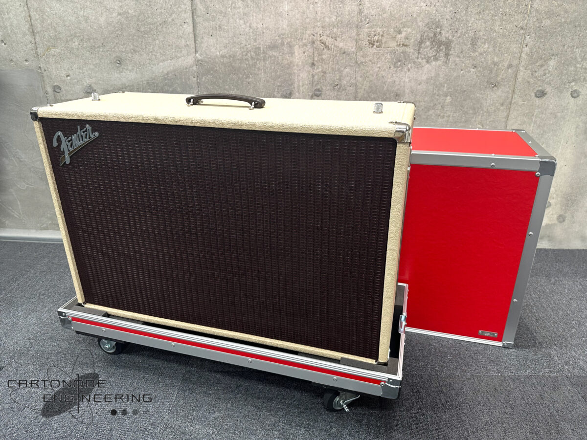 caese Fender supersonic60 enclosure cabinet flightcase フェンダー スーパーソニック60 エンクロージャー 専用フライトケース