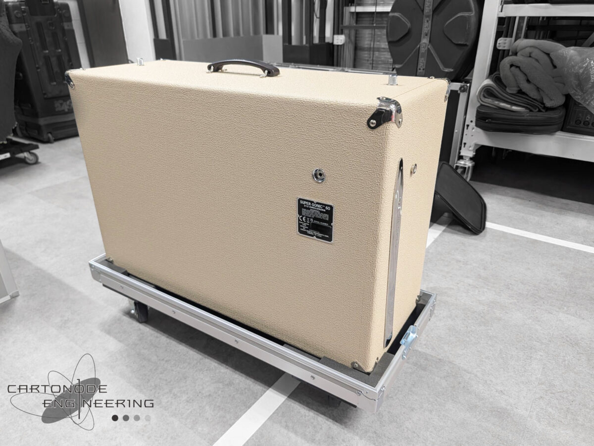 CAESSE Fender supersonic60 enclosure cabinet flightcase フェンダー スーパーソニック60 エンクロージャー 専用フライトケース